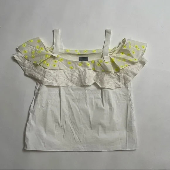 MAIYET ribbon strap ruffled tank top - Picture 1 of 9